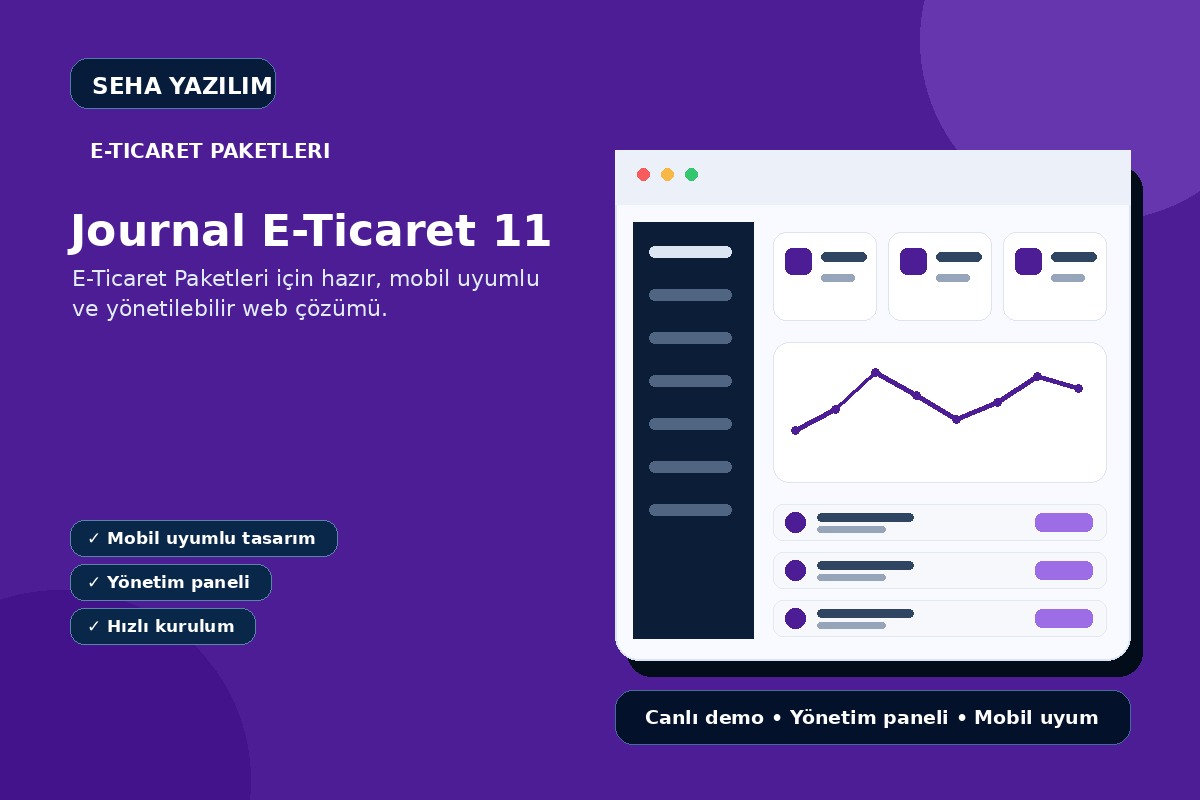 Journal E-Ticaret 11 görseli