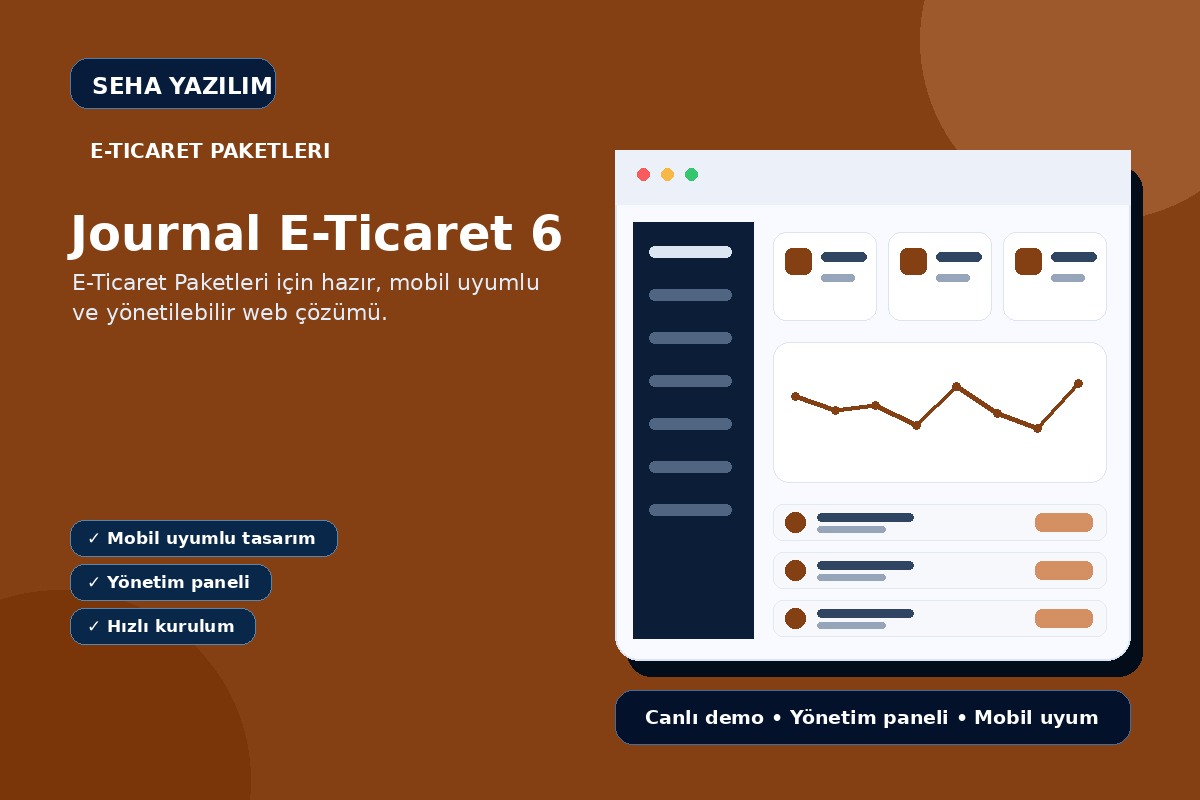 Journal E-Ticaret 6 görseli