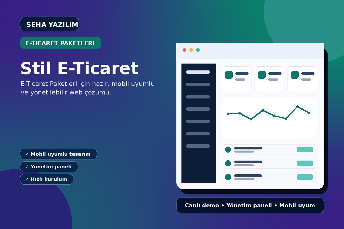 Stil E-Ticaret görseli