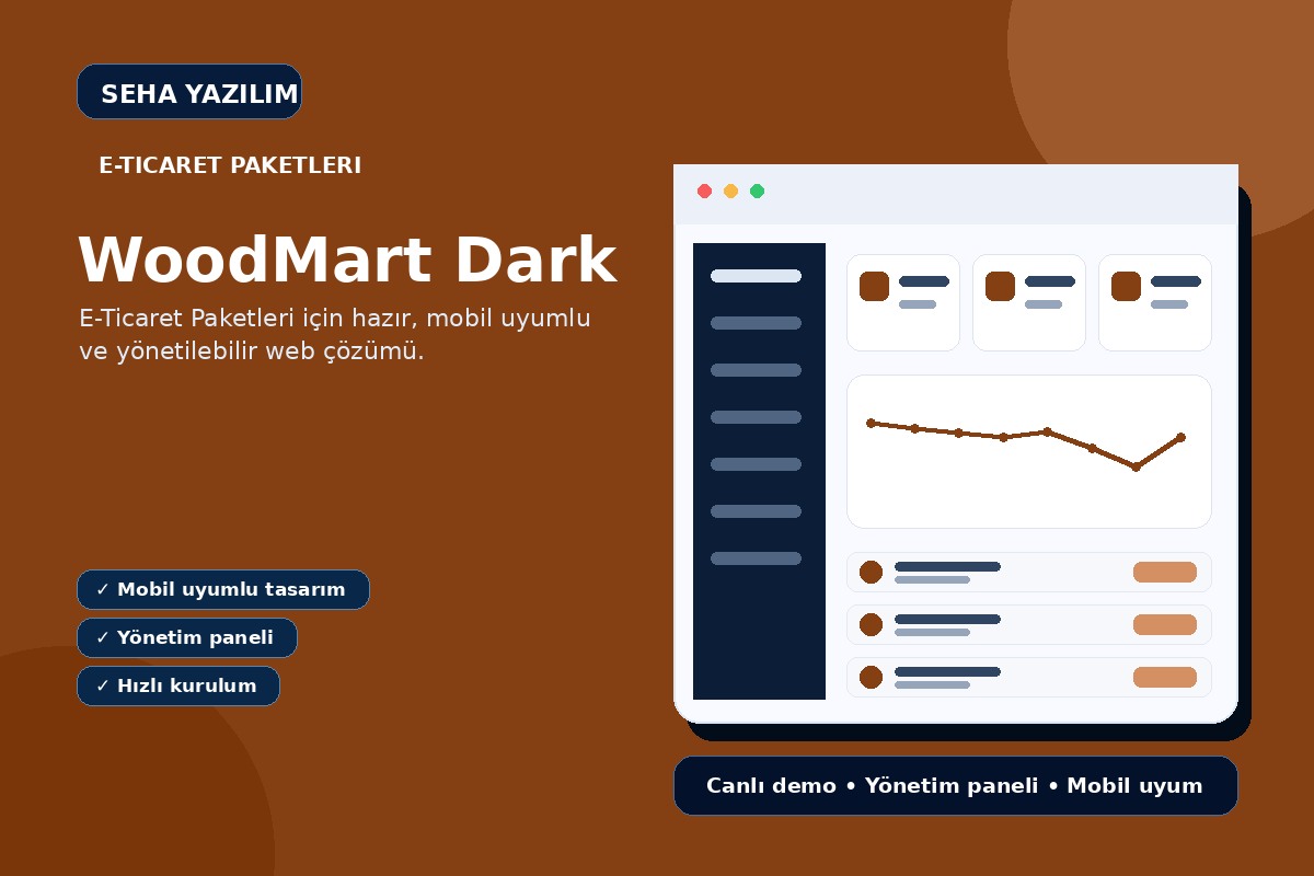 WoodMart Dark görseli