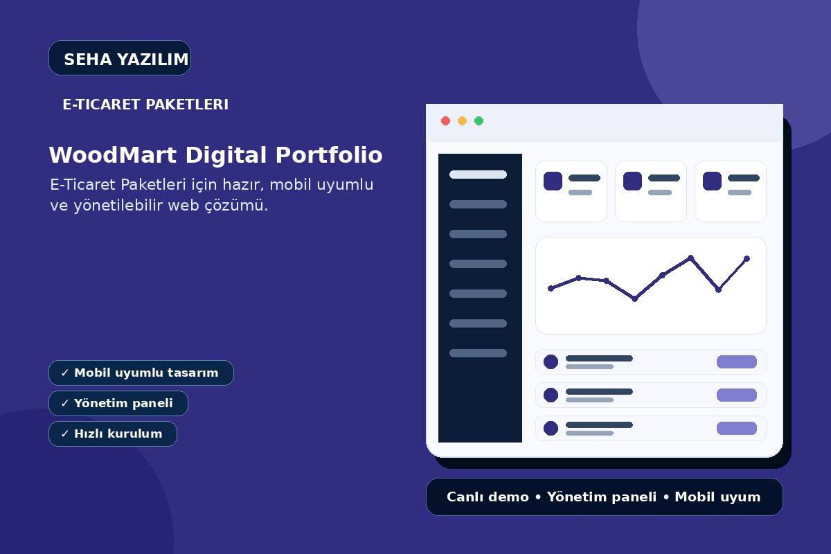 WoodMart Digital Portfolio görseli