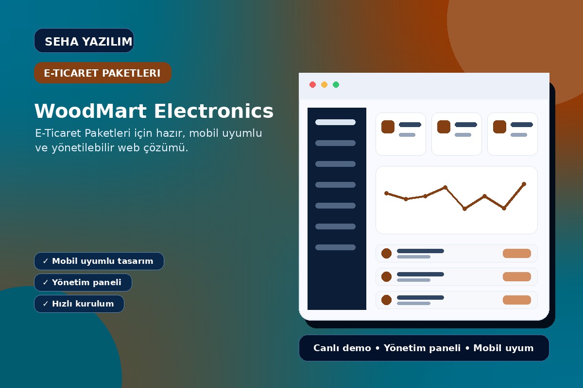 WoodMart Electronics görseli
