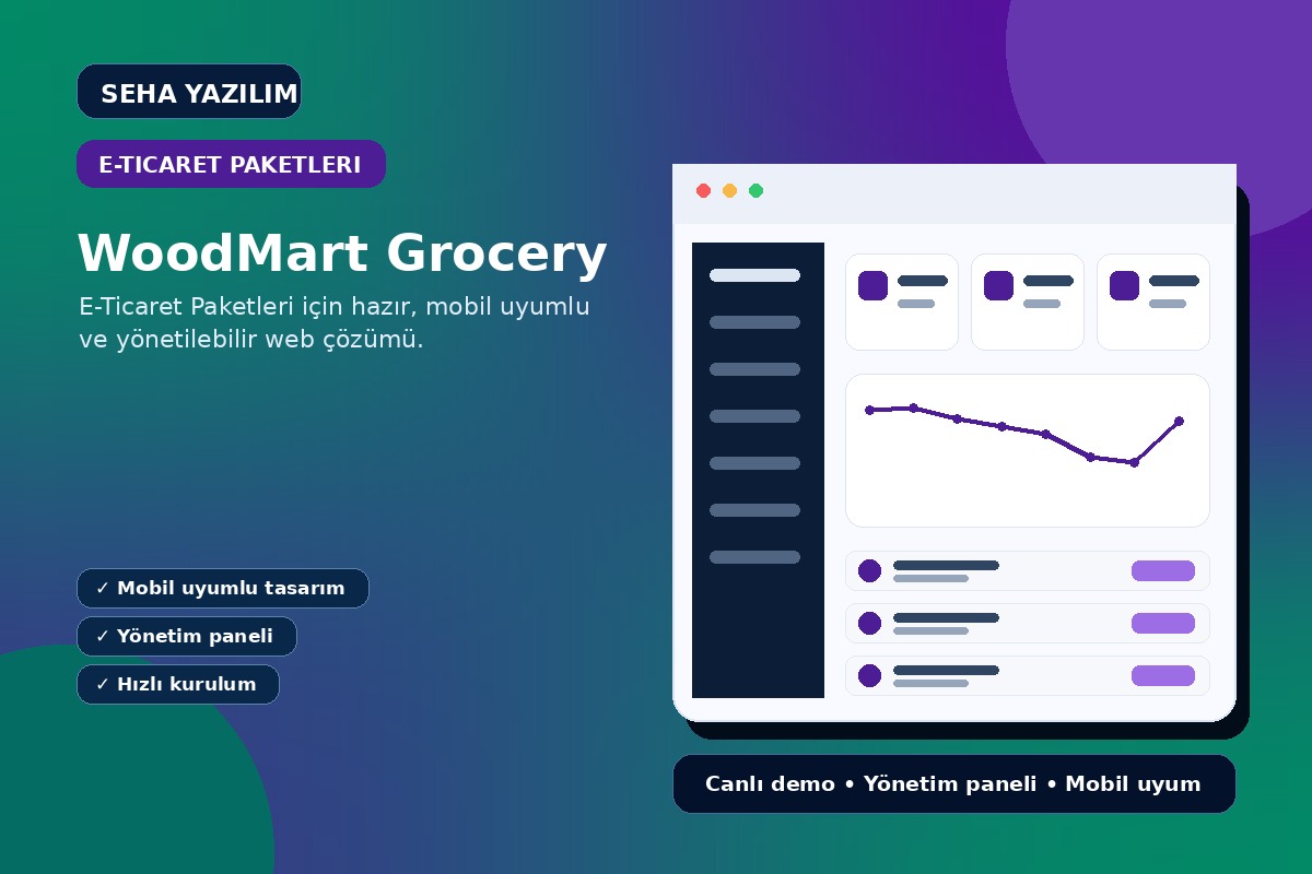 WoodMart Grocery görseli