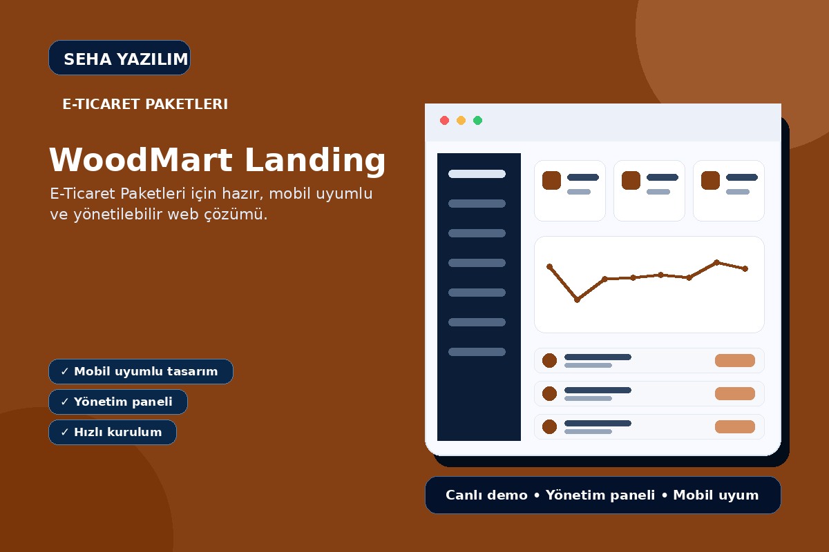 WoodMart Landing görseli
