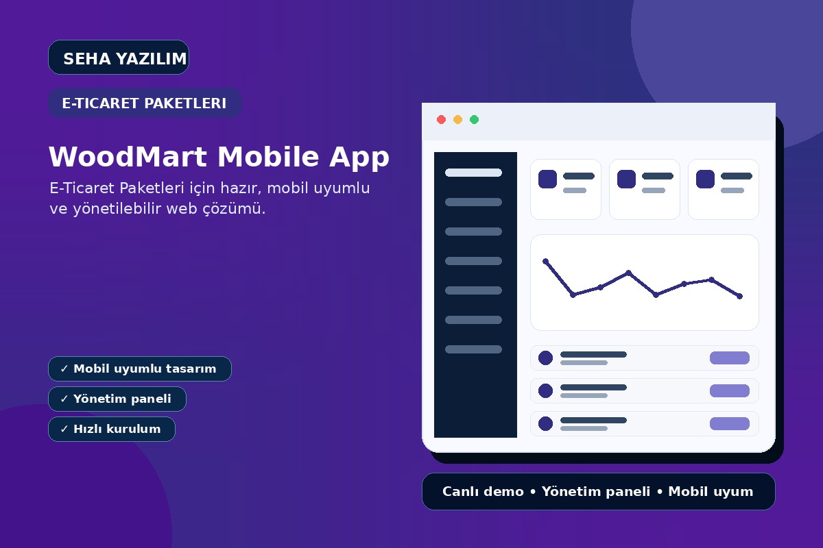WoodMart Mobile App görseli