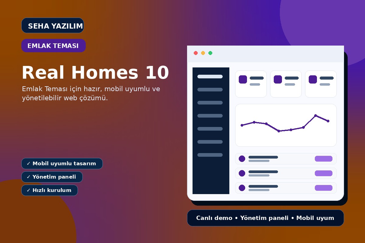 Real Homes 10 açıklayıcı ürün görseli