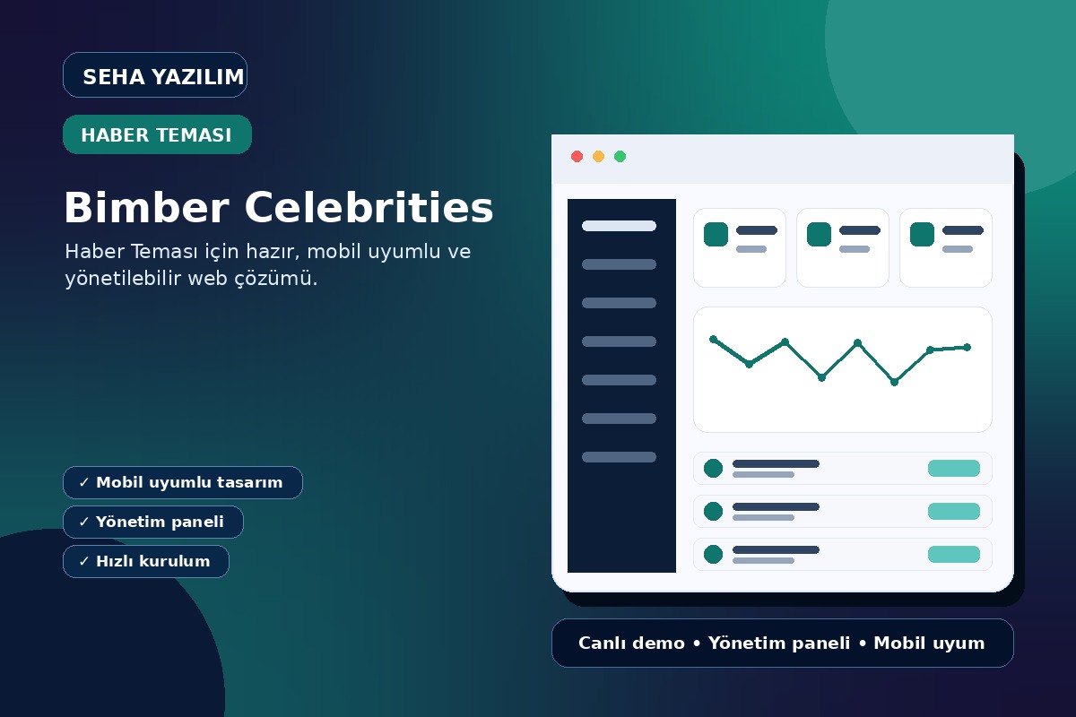Bimber Celebrities açıklayıcı ürün görseli