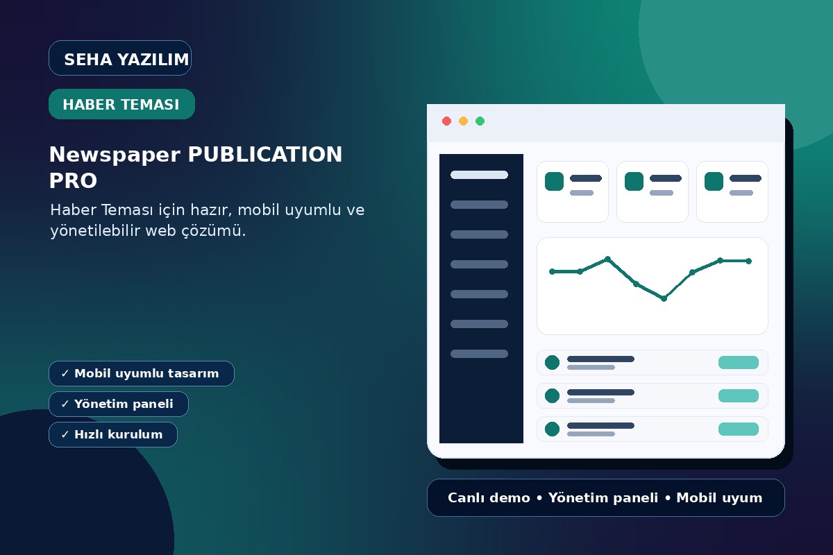 Newspaper PUBLICATION PRO açıklayıcı ürün görseli