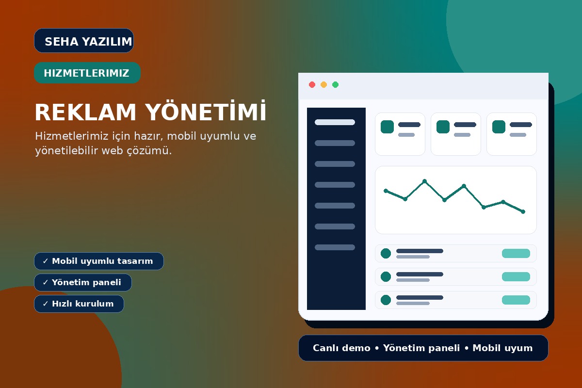 REKLAM YÖNETİMİ görseli