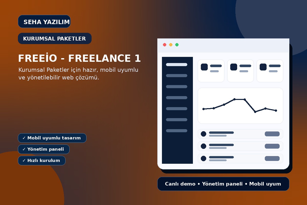 FREEİO - FREELANCE 1 açıklayıcı ürün görseli
