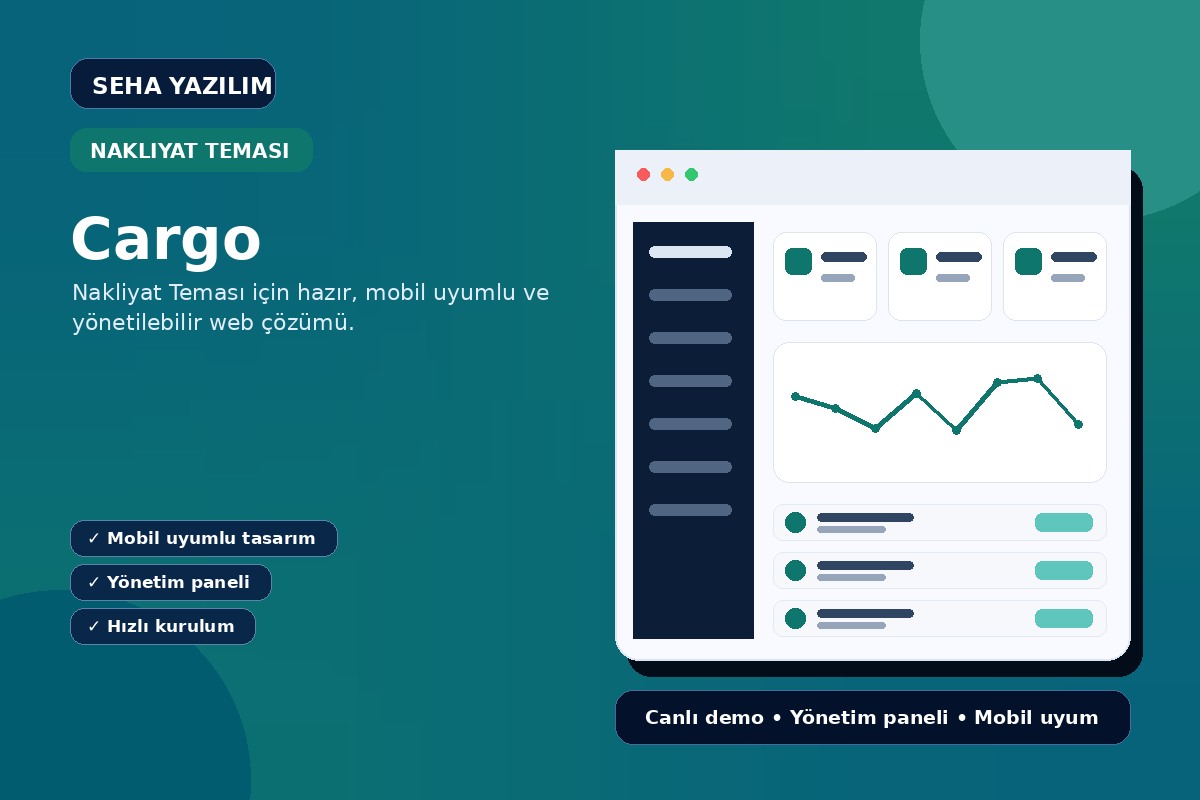 Cargo açıklayıcı ürün görseli