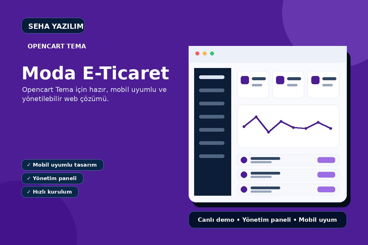 Moda E-Ticaret görseli