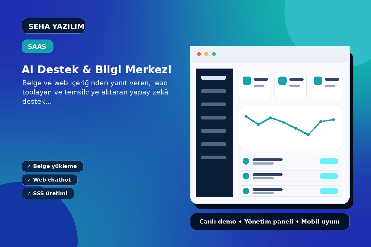 AI Destek & Bilgi Merkezi görseli