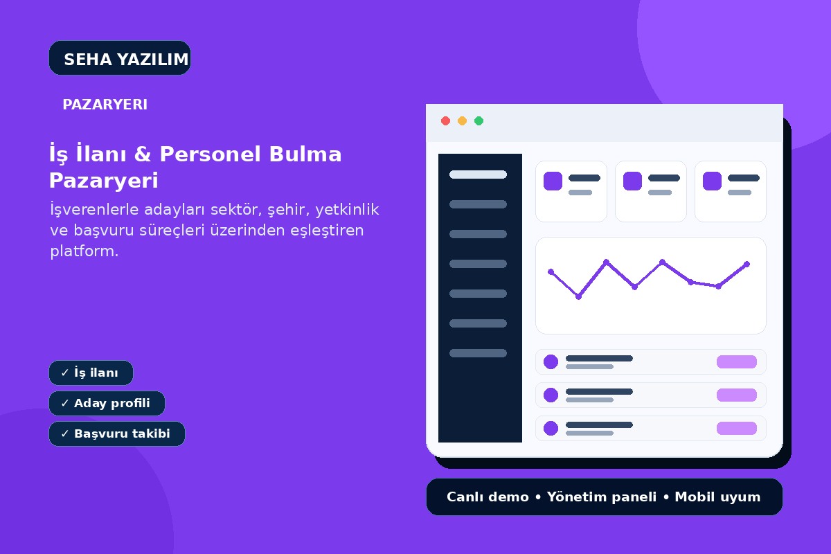 İş İlanı & Personel Bulma Pazaryeri görseli