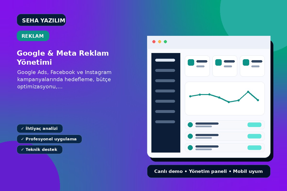 Google & Meta Reklam Yönetimi ürün görseli