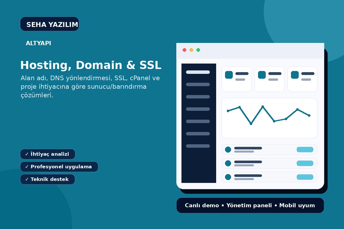 Hosting, Domain & SSL ürün görseli